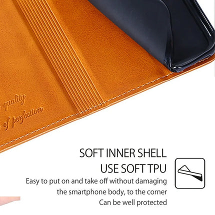 For Motorola Moto G85 5G / S50 Neo 5G Case Card Slots Cowhide Texture Phone Leather Cover