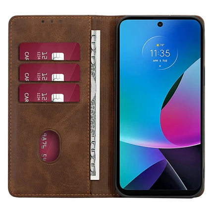 For Motorola Moto G85 5G / S50 Neo 5G Case PU Leather Calf Texture Phone Wallet Cover