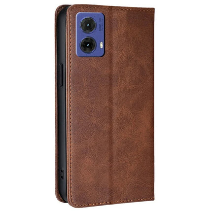 For Motorola Moto G85 5G / S50 Neo 5G Case PU Leather Calf Texture Phone Wallet Cover