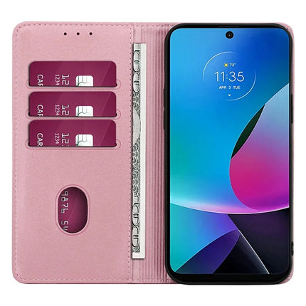 For Motorola Moto G85 5G / S50 Neo 5G Case PU Leather Calf Texture Phone Wallet Cover