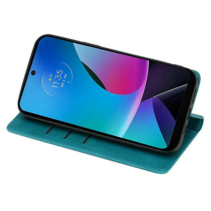 For Motorola Moto G85 5G / S50 Neo 5G Case PU Leather Calf Texture Phone Wallet Cover
