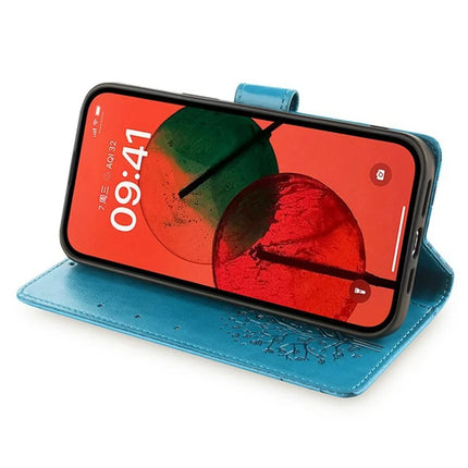 For Motorola Moto G85 5G / S50 Neo 5G Case PU Leather Wallet Phone Cover Tree Deer Imprinted