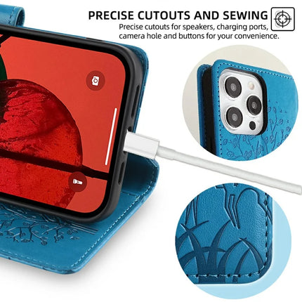 For Motorola Moto G85 5G / S50 Neo 5G Case PU Leather Wallet Phone Cover Tree Deer Imprinted