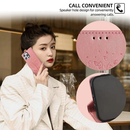 For Motorola Moto G85 5G / S50 Neo 5G Case PU Leather Wallet Phone Cover Tree Deer Imprinted