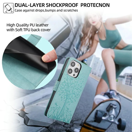 For Motorola Moto G85 5G / S50 Neo 5G Case PU Leather Wallet Phone Cover Tree Deer Imprinted