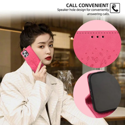 For Motorola Moto G85 5G / S50 Neo 5G Case PU Leather Wallet Phone Cover Tree Deer Imprinted
