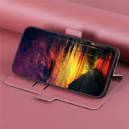 For Motorola Moto G85 5G / S50 Neo 5G Case Card Holder Twill Texture Leather Phone Cover