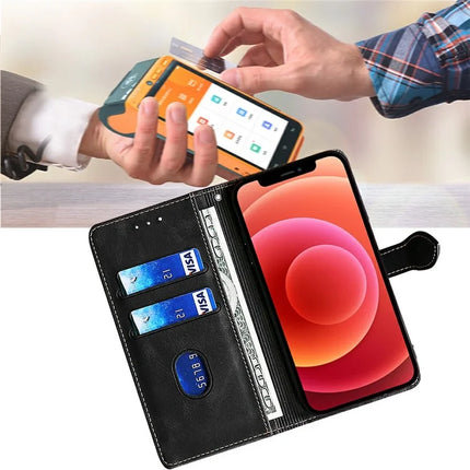 For Motorola Moto G85 5G / S50 Neo 5G Case Leather Wallet Phone Cover with Straw Hat Magnetic Clasp