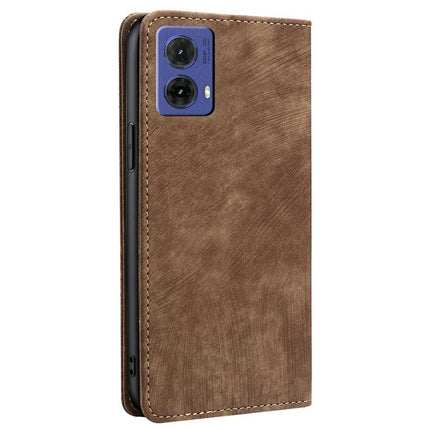 For Motorola Moto G85 5G / S50 Neo 5G Case RFID Blocking Wallet Leather Phone Cover