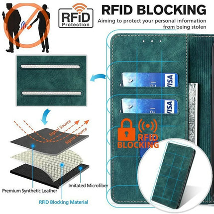 For Motorola Moto G85 5G / S50 Neo 5G Case RFID Blocking Wallet Leather Phone Cover