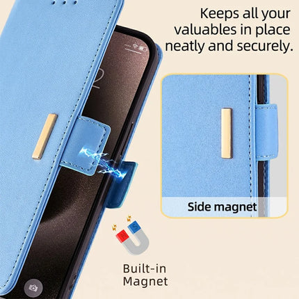 For Motorola Moto G85 5G / S50 Neo 5G Case PU Leather Wallet Stand Phone Cover with Crossbody Shoulder Strap