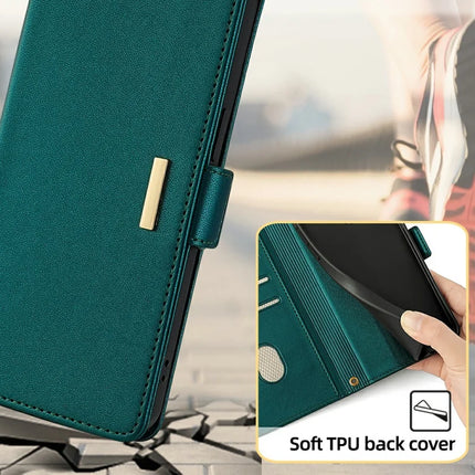 For Motorola Moto G85 5G / S50 Neo 5G Case PU Leather Wallet Stand Phone Cover with Crossbody Shoulder Strap