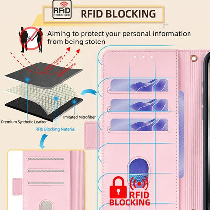 For Motorola Moto G85 5G / S50 Neo 5G Case PU Leather Wallet Stand Phone Cover with Crossbody Shoulder Strap