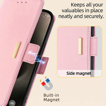 For Motorola Moto G85 5G / S50 Neo 5G Case PU Leather Wallet Stand Phone Cover with Crossbody Shoulder Strap