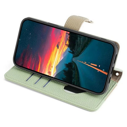 For Motorola Moto G85 5G / S50 Neo 5G Case Mirror Wallet Leather Phone Cover with Chain Shoulder Strap