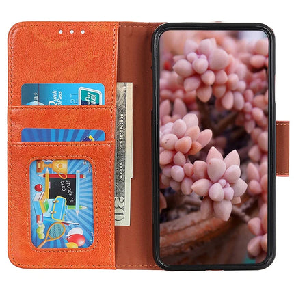 For Motorola Moto G35 5G Case Nappa Texture Split Leather Wallet Phone Cover