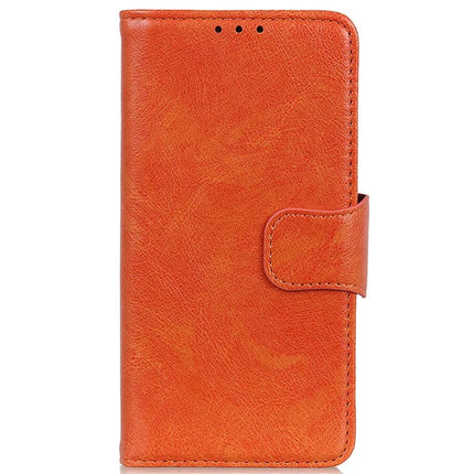 For Motorola Moto G35 5G Case Nappa Texture Split Leather Wallet Phone Cover
