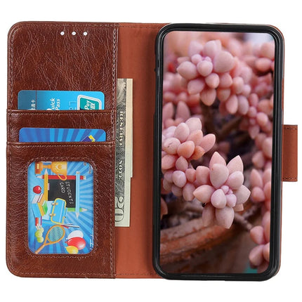 For Motorola Moto G35 5G Case Nappa Texture Split Leather Wallet Phone Cover