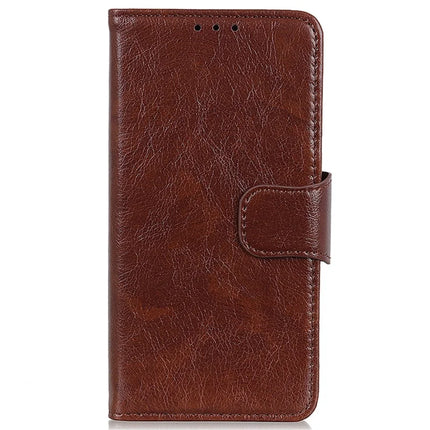 For Motorola Moto G35 5G Case Nappa Texture Split Leather Wallet Phone Cover