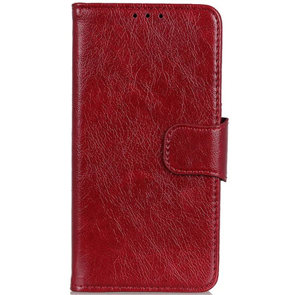 For Motorola Moto G35 5G Case Nappa Texture Split Leather Wallet Phone Cover