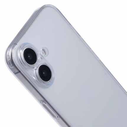 JAUCASE For iPhone 16 Case PC+TPU Matte Anti-Fingerprint Back Cover