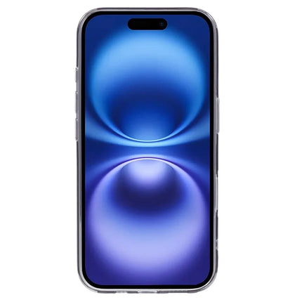 JAUCASE For iPhone 16 Case PC+TPU Matte Anti-Fingerprint Back Cover