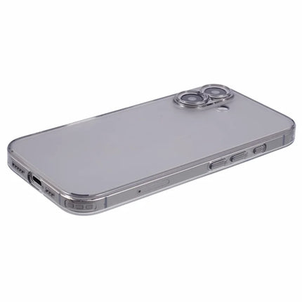 JAUCASE For iPhone 16 Case PC+TPU Matte Anti-Fingerprint Back Cover