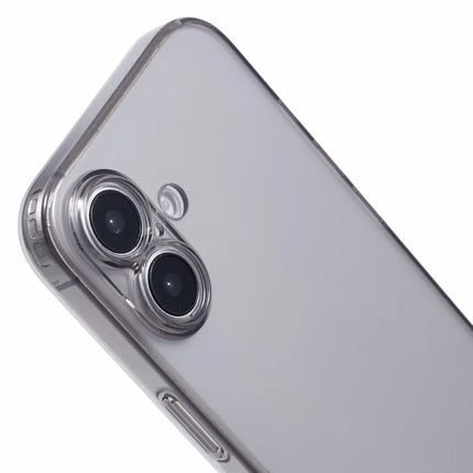 JAUCASE For iPhone 16 Case PC+TPU Matte Anti-Fingerprint Back Cover
