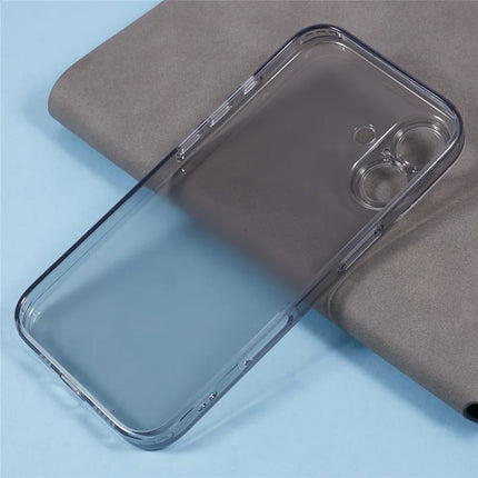 JAUCASE For iPhone 16 Case PC+TPU Matte Anti-Fingerprint Back Cover