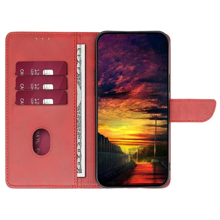 For OnePlus Nord CE4 Lite 5G / Oppo K12x 5G (China) Wallet Case Calf Texture Leather Phone Cover