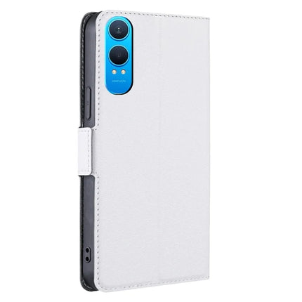 For OnePlus Nord CE4 Lite 5G / Oppo K12x 5G (China) Case Card Holder PU Leather Phone Cover