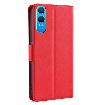 For OnePlus Nord CE4 Lite 5G / Oppo K12x 5G (China) Case Card Holder PU Leather Phone Cover