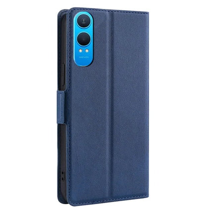 For OnePlus Nord CE4 Lite 5G / Oppo K12x 5G (China) Case Card Holder PU Leather Phone Cover