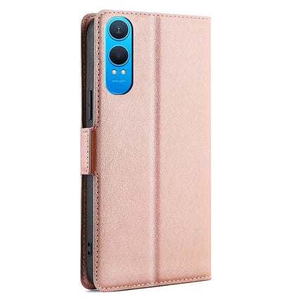 For OnePlus Nord CE4 Lite 5G / Oppo K12x 5G (China) Case Card Holder PU Leather Phone Cover