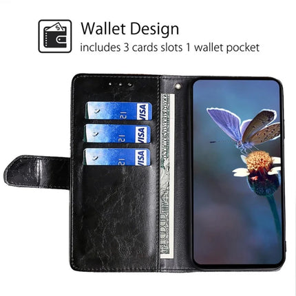 For OnePlus Nord CE4 Lite 5G / Oppo K12x 5G (China) Case Geometric Splicing PU Leather Phone Cover