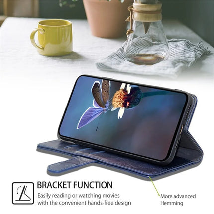 For OnePlus Nord CE4 Lite 5G / Oppo K12x 5G (China) Case Geometric Splicing PU Leather Phone Cover