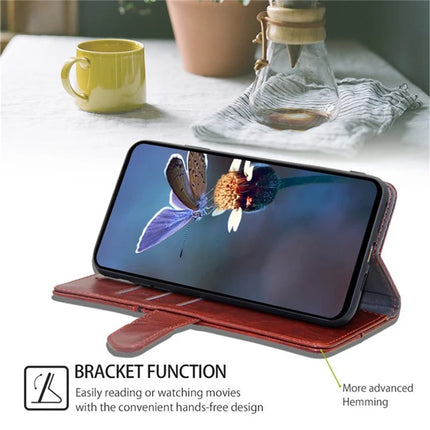 For OnePlus Nord CE4 Lite 5G / Oppo K12x 5G (China) Case Geometric Splicing PU Leather Phone Cover