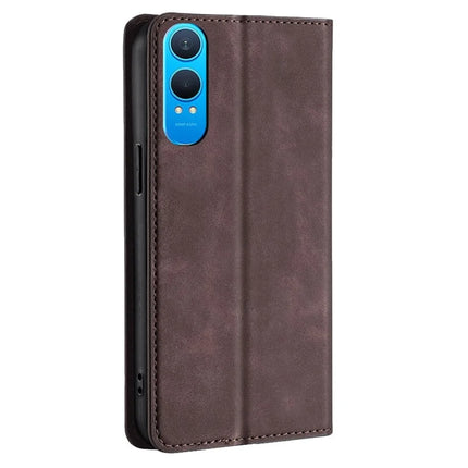 For OnePlus Nord CE4 Lite 5G / Oppo K12x 5G (China) Wallet Case PU Leather Magnetic Closing Phone Cover
