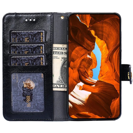 For OnePlus Nord CE4 Lite 5G / Oppo K12x 5G (China) Case Zipper Pocket PU Leather Wallet Flip Phone Cover