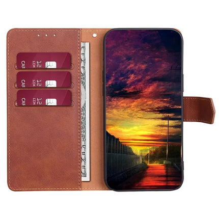 For OnePlus Nord CE4 Lite 5G / Oppo K12x 5G (China) Case Leather Phone Cover with RFID Blocking Wallet