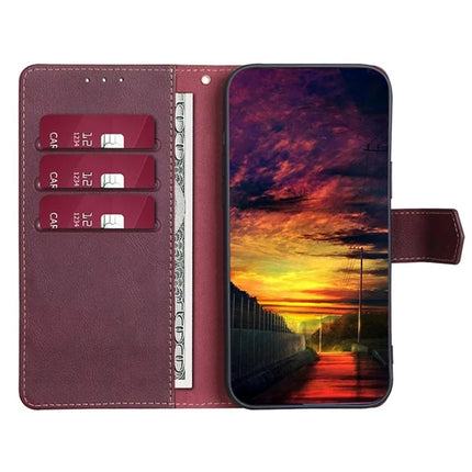 For OnePlus Nord CE4 Lite 5G / Oppo K12x 5G (China) Case Leather Phone Cover with RFID Blocking Wallet