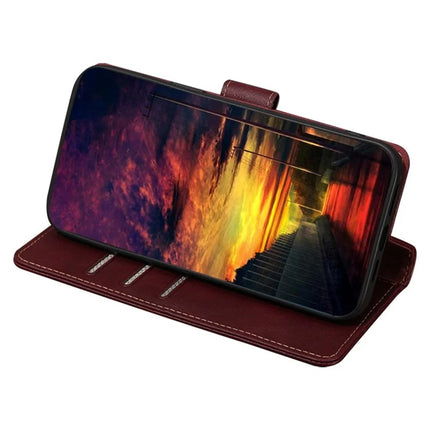 For OnePlus Nord CE4 Lite 5G / Oppo K12x 5G (China) Case Leather Phone Cover with RFID Blocking Wallet