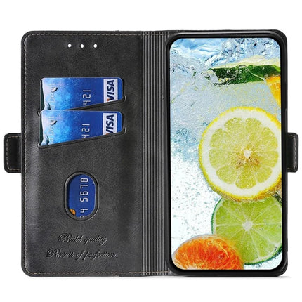 For OnePlus Nord CE4 Lite 5G / Oppo K12x 5G (China) Case Contrast Color Wallet Leather Phone Cover