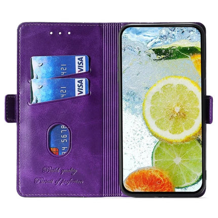 For OnePlus Nord CE4 Lite 5G / Oppo K12x 5G (China) Case Contrast Color Wallet Leather Phone Cover