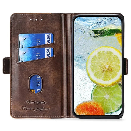 For OnePlus Nord CE4 Lite 5G / Oppo K12x 5G (China) Case Contrast Color Wallet Leather Phone Cover