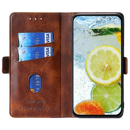 For OnePlus Nord CE4 Lite 5G / Oppo K12x 5G (China) Case Contrast Color Wallet Leather Phone Cover
