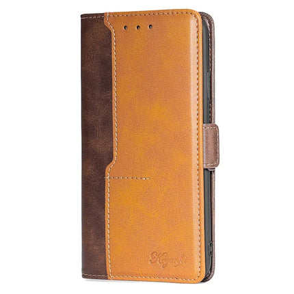 For OnePlus Nord CE4 Lite 5G / Oppo K12x 5G (China) Case Contrast Color Wallet Leather Phone Cover