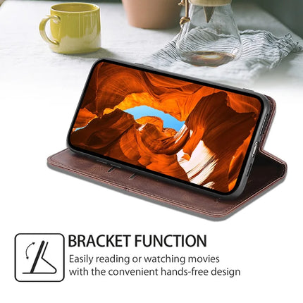 For OnePlus Nord CE4 Lite 5G / Oppo K12x 5G (China) Case Card Slots Cowhide Texture Phone Leather Cover