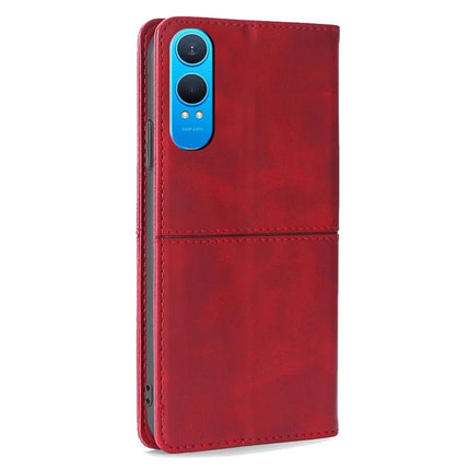 For OnePlus Nord CE4 Lite 5G / Oppo K12x 5G (China) Case Card Slots Cowhide Texture Phone Leather Cover