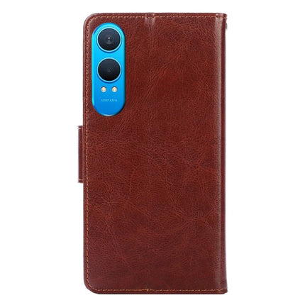 For OnePlus Nord CE4 Lite 5G / Oppo K12x 5G (China) Case Wallet PU Leather + TPU Folding Stand Phone Cover